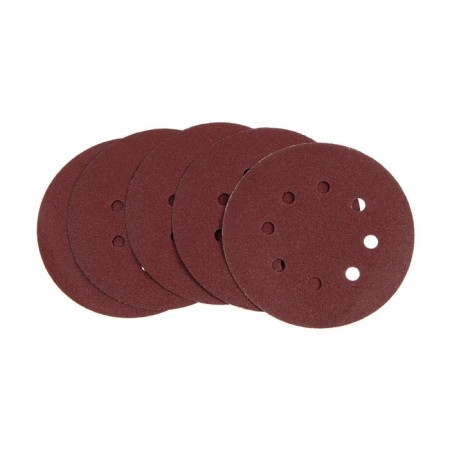 Circle of abrasive grinding under the "Velcro" tundra, perforated, 150 mm, p120, 5 pcs.-4