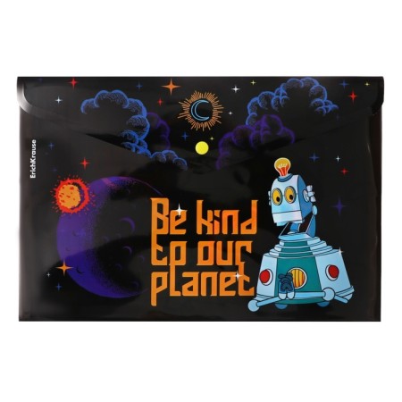 A4 button, 160 μm, Erichkrause "Secret of the Third Planet", opaque, glossy, mix-4