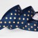 Republic tape with embossing "Peas", 25 mm, 23 ± 1 m, dark blue color No. 036