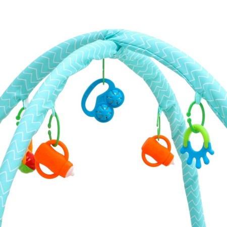 Developing rug with arcs "Africa", 85x85 cm, crush me-13