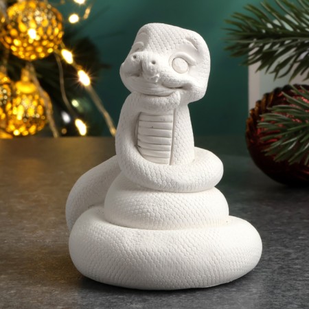 Figure for coloring "The snake dreams", 6x6cm