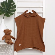 Poncho Muslim nursery Lovelife, cinnamon, 100% HL, 3-p, 235g/m2