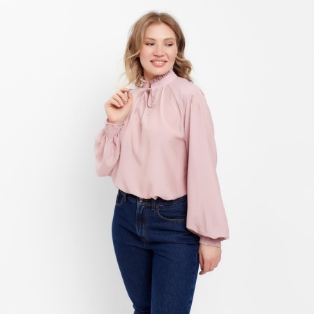 Women's blouse minku: enjoy color pink, river 52-3