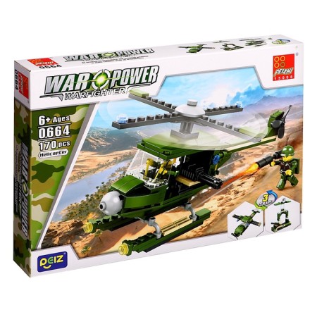 The design of the military “Modern technique. Helicopter ”, 170 details-1