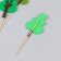 Decor for the creativity of the felt "Deciduous forest" set 3 pcs h = 6, 7.5, 9 cm