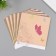 Scrapbooking paper bilateral "flowers and leaves" density 180 grams set 10 pcs 15.5x17 cm 1071