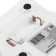 Libra kitchen "Aksinya" KS-6505, electronic, up to 3 kg, white