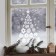 Stickers for the windows "Christmas tree from toys", reusable, 33 x 50 cm, new year