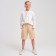 Burmuda shorts Minaku: Cotton Collection Beige color, height 110