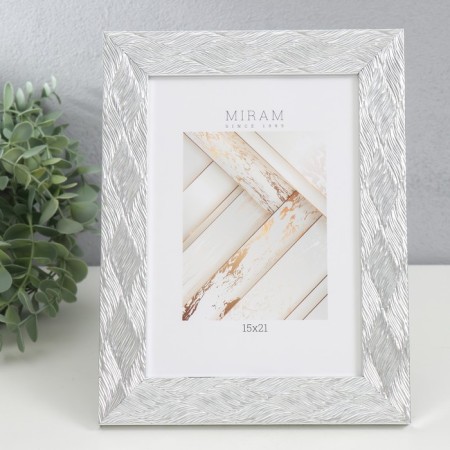 Photo frame Plastic "Mira" 15x21 cm, 651629-6, (plastic screen)-4