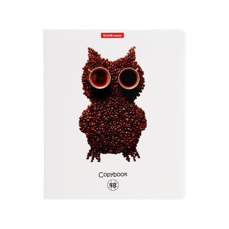 Notebook 48l Erichkrause "Coffee Metamorphoses", Selective UV-Lalam, Mix-4