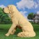Garden figure "Dog Labrador" 47x30x47cm