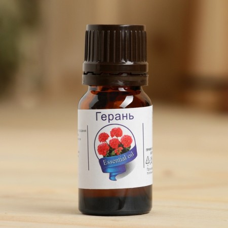 Geranium essential oil, a bottle-boiler, abstract, 10 ml-1