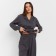 Female set (shirt, trousers, top) KAFTAN "BASE" p. 42, graphite
