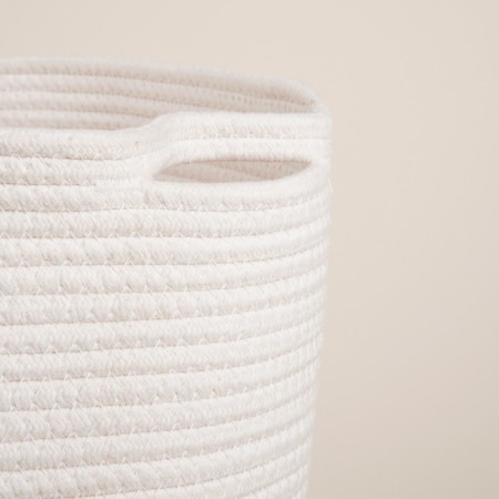 Basket for storage of manual weaving, cotton 22x22x22 cm-2