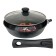 The pan -deep panIro chief, a removable handle, with a lid, cast aluminum, d = 28 cm