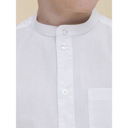 Bogochka for boys, height 122 cm, white color-7