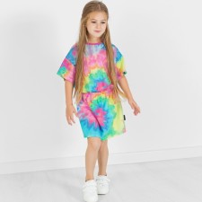 Dress for girls, height 104 cm, colorful color
