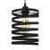Lamp Bayerlux 2462/1 E27 40W Black 18x18x20-120 cm