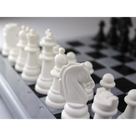 Chess, large, gray color-9