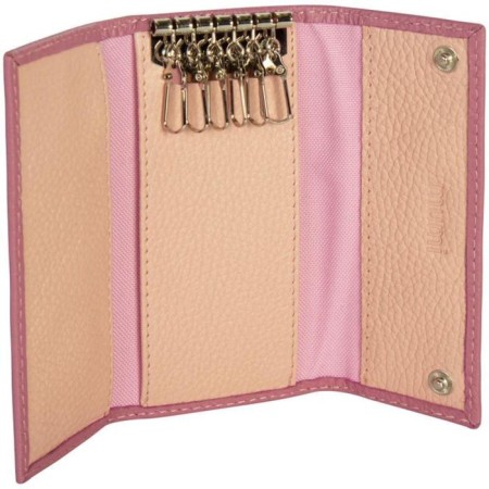 Key on the button, length 13.7 cm, pink color-1