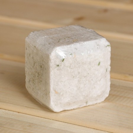 Salt briquette Cube "Kedr" 200 g "Dobroparov"-1