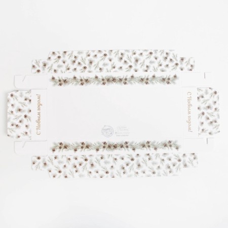 Snow dessert box, 26, 2 x 8 x 9.7 cm, New Year-4
