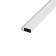 Frame profile, tundra, white color, 25x10.5 mm, 2 m