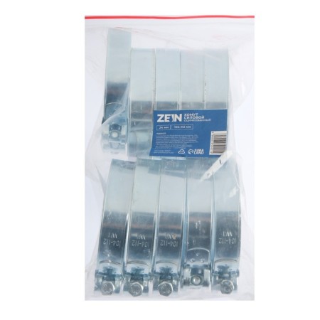 The clamp zein English, diameter 104-112 mm, width 24 mm, galvanized-9