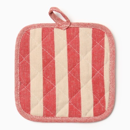 Set of kitchen. Dolyana strip color red, mittens-prich.28x17cm, severity 17x17 50% p/e 50% HL-4
