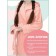 Children's robe with a hood, size 34, peach color