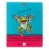 Notebook of 48 sheets in the "Zoostatus" line, cover coated cardboard, block 65 g/m2, mix