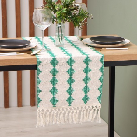 Track Ethel Tsv.Bozh/green 32*180 cm, 50% cotton 50% p/e-1