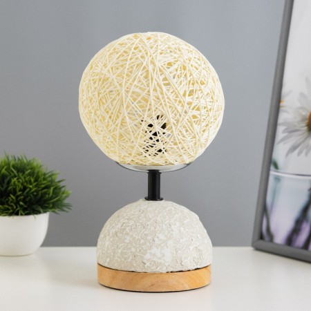 The desktop "Neonila" E14 40W is gray 12x12x30cm Risalux