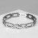 Bracelet male "Atlant" Color silver, 21 cm