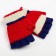 Mitten mittens Children's Minaku, 14 cm, central red