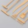 Decor "Tools for Zen Gardens" set 6 pcs