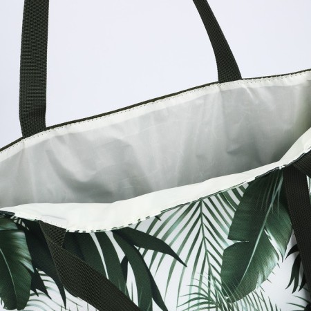 Bag Women's Beach "Tropics", 39x32 cm, olive-4