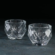 A set of glasses of glass 