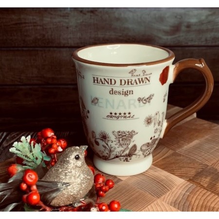 Кружка Lenardi «Птичий дворик», 400 мл-1