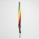 Umbrella - a semi -automatic “Rainbow Day” cane, 16 spokes, r = 59 cm, multi -colored