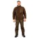 Men's sweatshirt Pride Manchester, fleece, brown, rr 56-58 Height 170-176