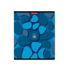 Тетрадь 48 листов в клетку ErichKrause "Color Stones", обложка мелованный картон, выборочный УФ-лак, блок офсет 100% белизны, МИКС (1 вид в спайке)