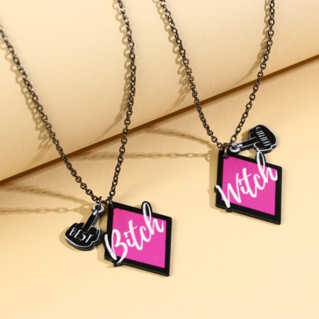 Kulons pair pendants "We will conjure"