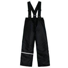 Baby trousers insulated, height 140 cm, black color