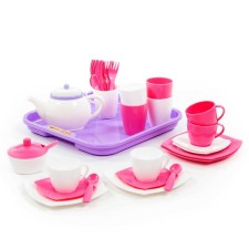 A set of children's dishes 