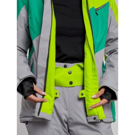 Ski jacket female winter, size 44, lightning color-7