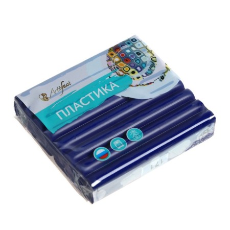 Plastic - polymer clay, 50 g, "classic", ultramarin