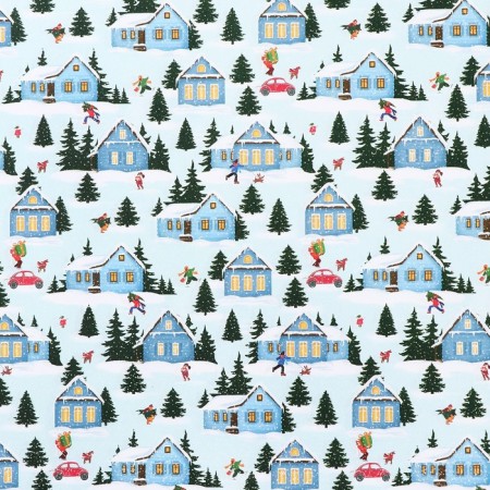 Paper Crafts "New Year's Morning", 50 x 70 cm, New Year-2