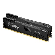 Память DDR4 2x32GB 2666MHz Kingston KF426C16BBK2/64 Fury Beast Black RTL Gaming PC4-21300 C   106500
